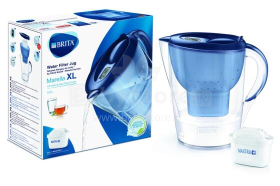 Brita Marella XL filtra krūze, 3.5L, zila