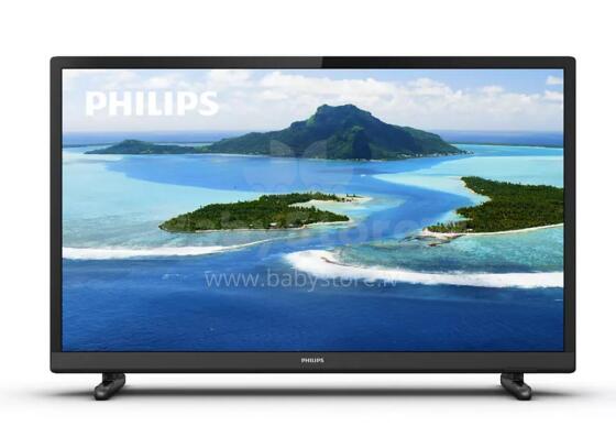 Akcija! PHILIPS 24&quot; HD, LED LCD televizors, 61cm, melns