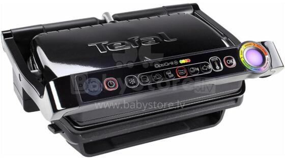 TEFAL Grils OptiGrill+, 2000W, 600cm2, melns