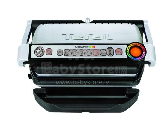 TEFAL Grils OptiGrill+ ,2000 W, tērauda