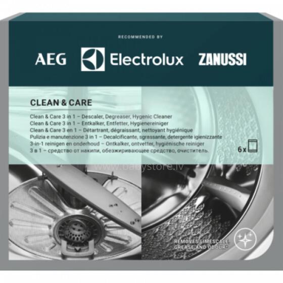 Electrolux Clean and Care tīrīšanas līdzeklis - 3 vienā (6 gab.)