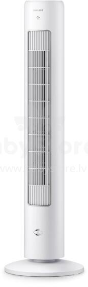 Jaunums! PHILIPS Series 5000 torņveida ventilators, balts