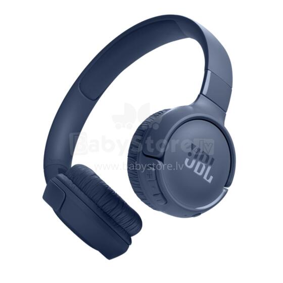 Akcija! JBL on-ear austiņas ar Bluetooth, zilas