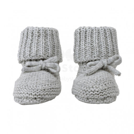 Lodger Slipper Knit čībiņas, Steel, 0-6m