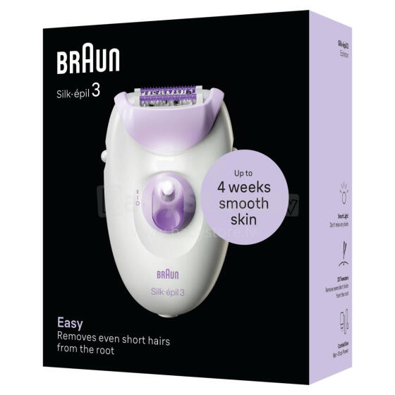 Akcija! BRAUN Silk 3 epilators