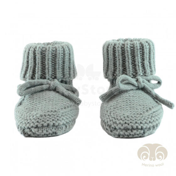 Lodger Slipper Folklore merino vilnas čībiņas, Silk, 0-6m