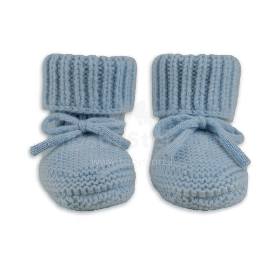 Jaunums! Lodger Slipper Merino vilnas čībiņas, Blue Fogg, 0-6m