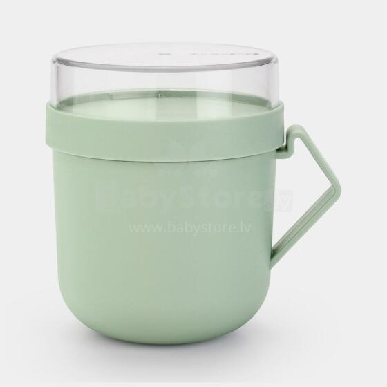 BRABANTIA Make &amp; Take zupas kārba, 0.6L, jade green