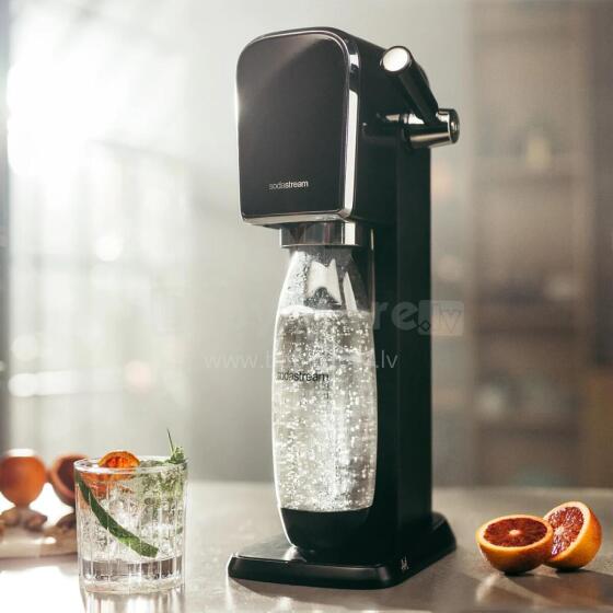 SodaStream gāzēto dzērienu pagatavošanas ierīce ART, melns