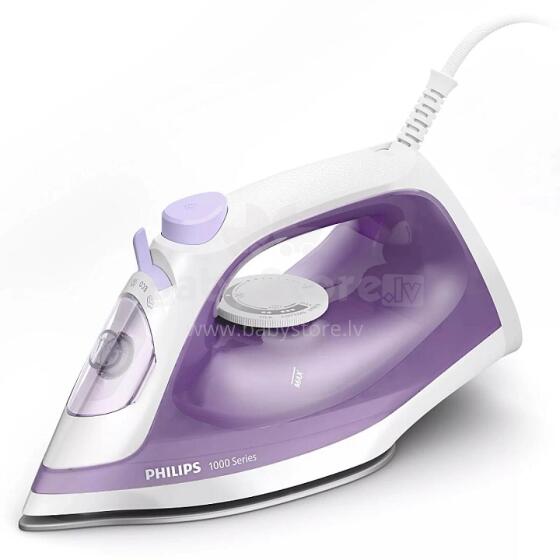 PHILIPS 1000 sērijas Tvaika gludeklis, 1800W, violets