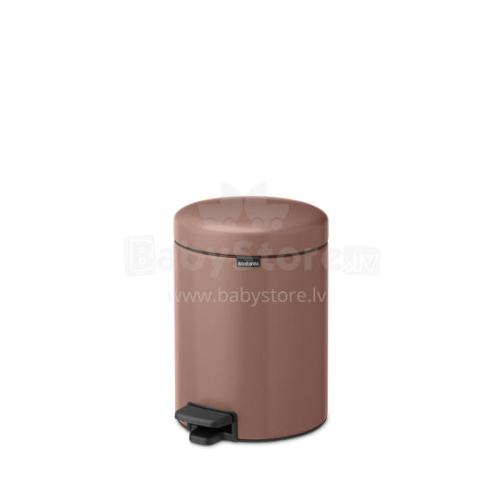 BRABANTIA atkritumu tvertne ar pedāli NewIcon, 5L, Satin Taupe