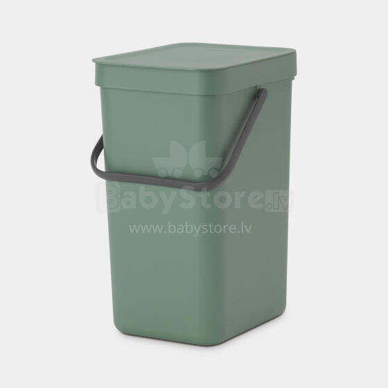 BRABANTIA atkritumu tvertne Sort &amp; Go, 16 l, Fir Green