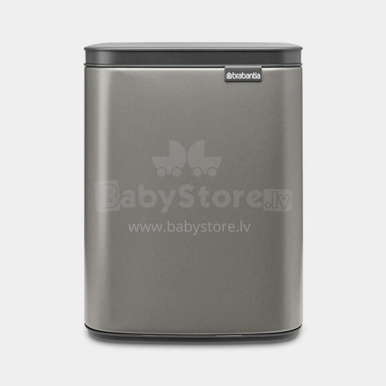 BRABANTIA atkritumu tvertne Bo, 7l, Platinum