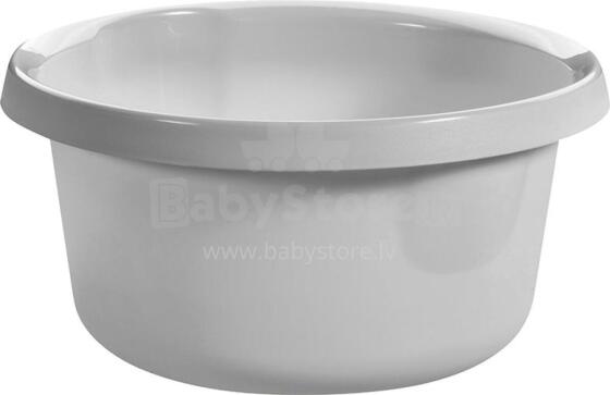 Essentials round bowl 4L grey