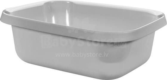 Essentials rectangle bowl 9L grey