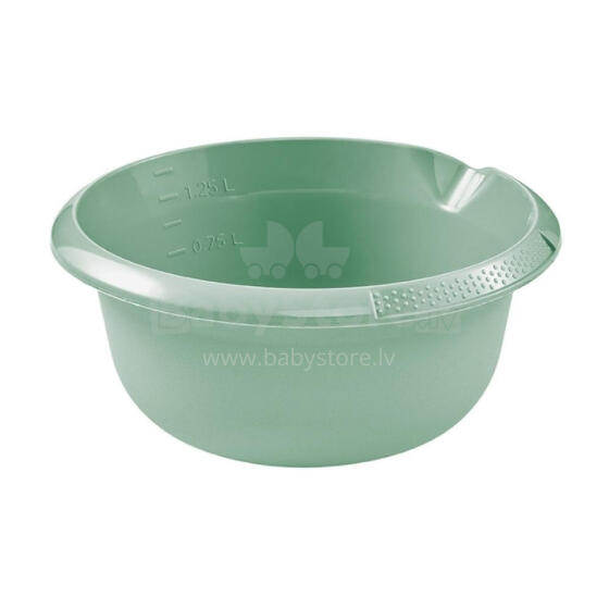 Round bowl 1,5L Bj&ouml;rk &Oslash;20x8cm green