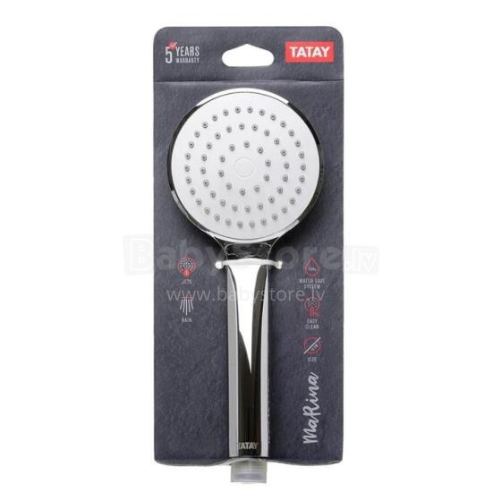 Shower handset Marina &Oslash;10cm, 1 mode, chrome plated