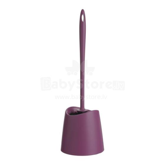 Toilet brush WC-Standard aubergine