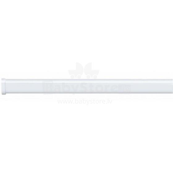 Shower curtain rod Ova-Rondo 90x90cm white aluminium