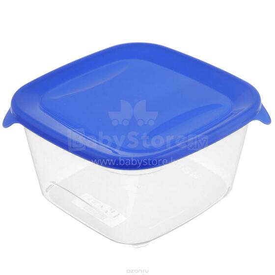 Food container square 1,2L Fresh&amp;amp;Go blue