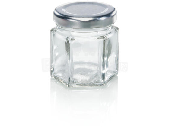 LEIFHEIT Hexagonal glass jar 47ml