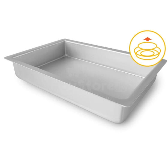 Baking dish with removable bottom Professional 18x28x5cm