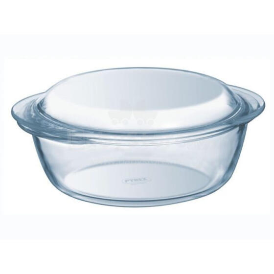 Pyrex karščiui atsparus indas su dangčiu Essentials, 1.4 l