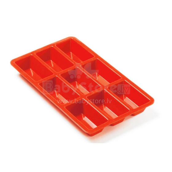 Mini cake tin 9 pieces silicone Juliette 17x29,5x3cm 