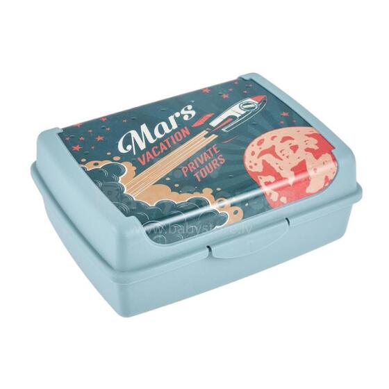 Food storage container click-box midi 1L Carla &amp;quot;Space tour&amp;quot; 17x13x7cm blue