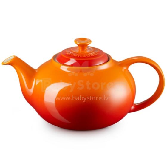 Le Creuset Чайник керамический 1,3л оранжевый