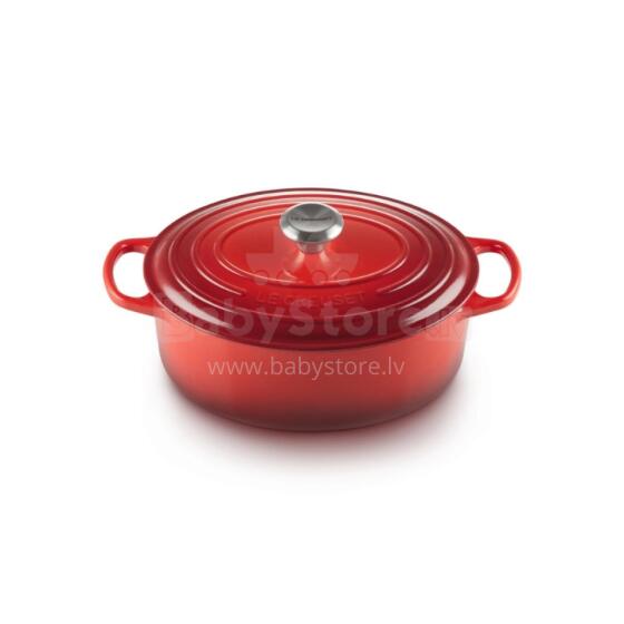 Le Creuset Cast iron pot oval 27cm / 4.1L red