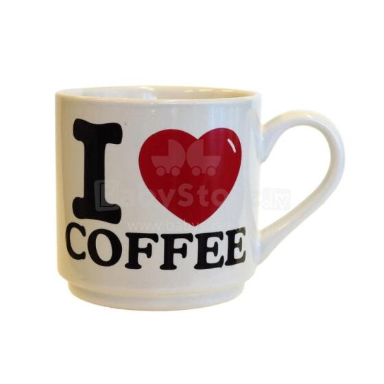 Krūze &amp;quot;I Love Coffee&amp;quot; 400 ml