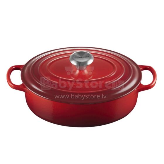 Le Creuset Cast iron pot oval &Oslash;27cm / 3.4L red