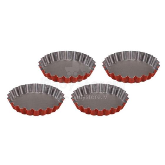 Tartlet mould set 4 pcs. Rossana &Oslash;12x1,9cm