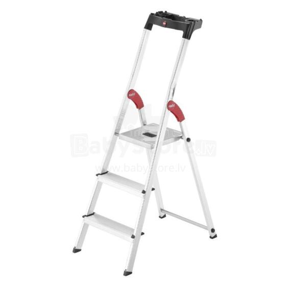 Household ladder L60 StandardLine / aluminium / 3 steps