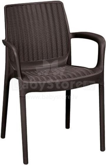 Garden chair Bali Mono brown