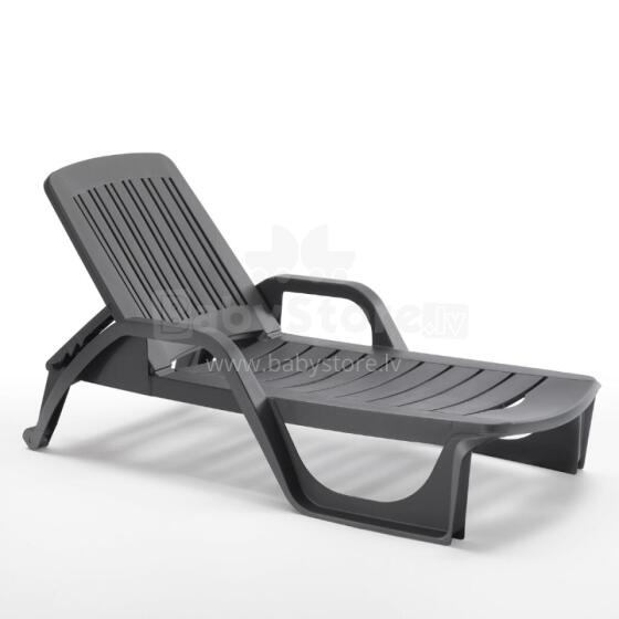 Sun lounger Zanzibar grey