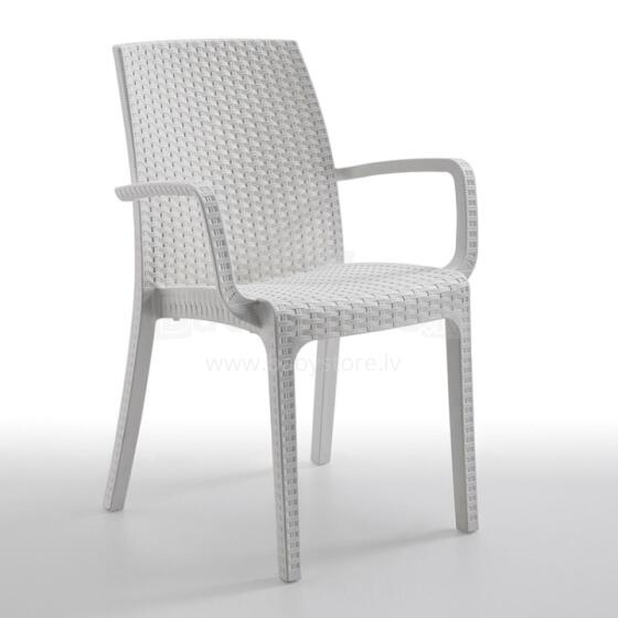 Garden chair Indiana white