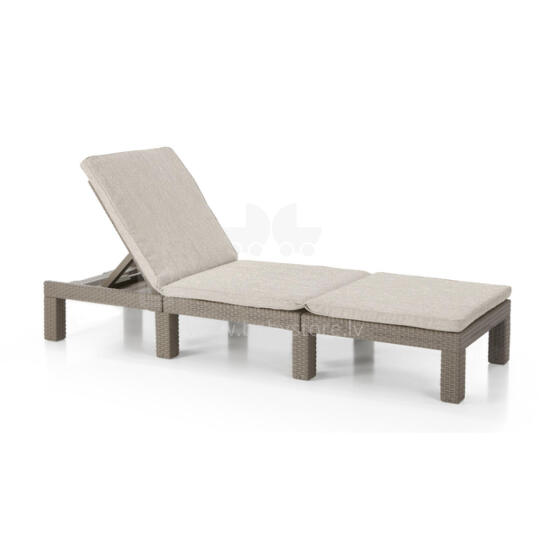 Daytona Deluxe sun lounger beige