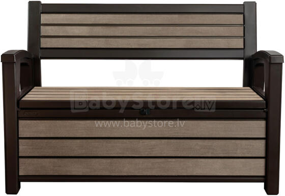 Uzglabāšanas sols Hudson Storage Bench 227L brūns