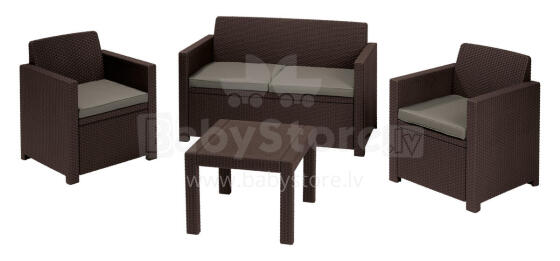 Garden furniture set Alabama Set brown