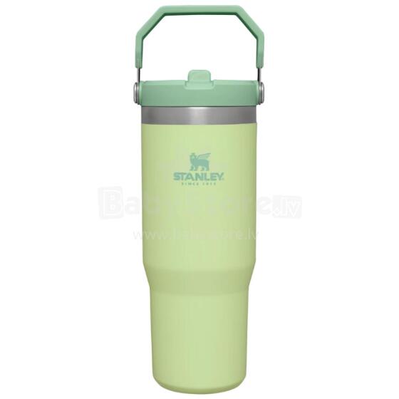 Thermal bottle with straw The IceFlow Flip Straw Tumbler 0,89L light green