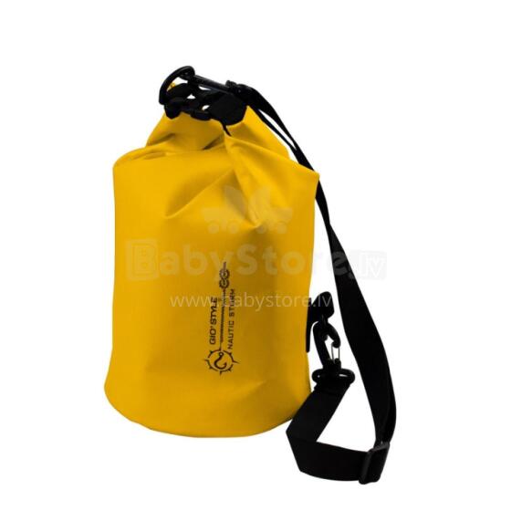 Vandeniui atsparus termo krepšys Dry Bag Nautic Storm S 5L, &Oslash;18,5x36cm, geltonas