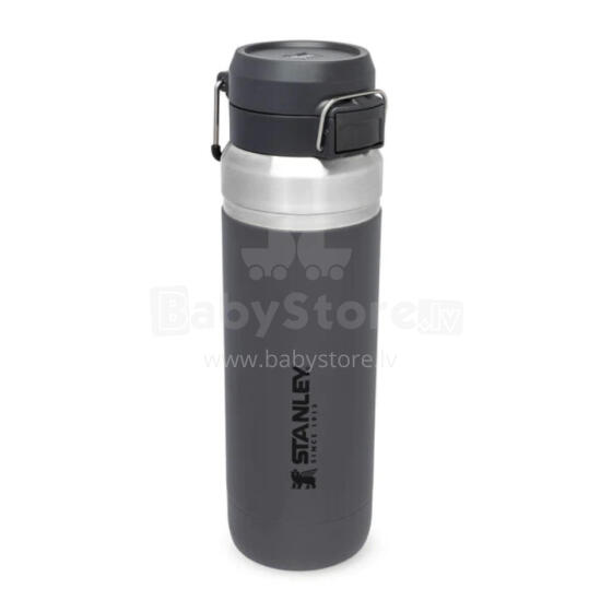 The Quick Flip Water Bottle Go 1,06L dark grey