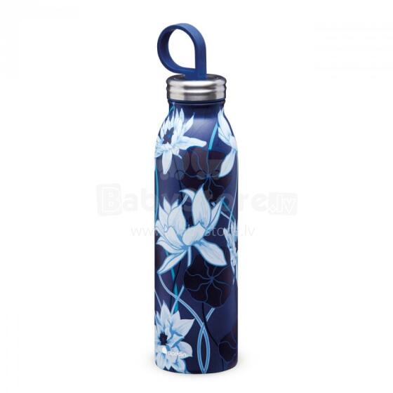 Thermo Bottle Aladdin X Naito Chilled Thermavac 0,55L Stainless Steel Lotus Navy