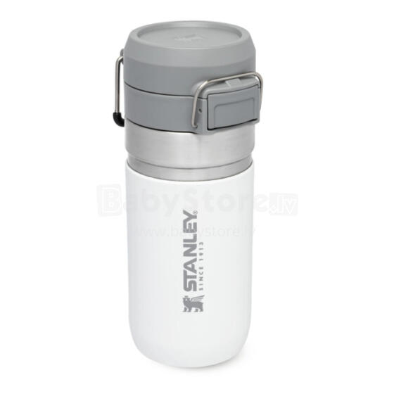 Termopudele The Quick Flip Water Bottle Go 0,47L balta