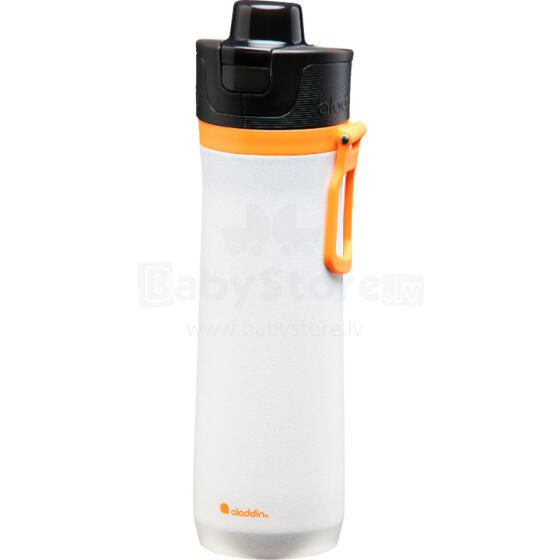 Термобутылка Sports Thermavac Stainless Steel Water Bottle 0,6 л нержавеющая сталь белого цвета