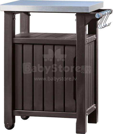 Grill table Unity 105L brown