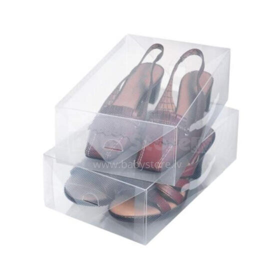 Shoe storage boxes 2pcs. S 30x18x9,5cm Top Class