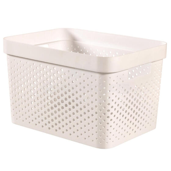 Box Infinity Recycled 17L 36x27x22cm white